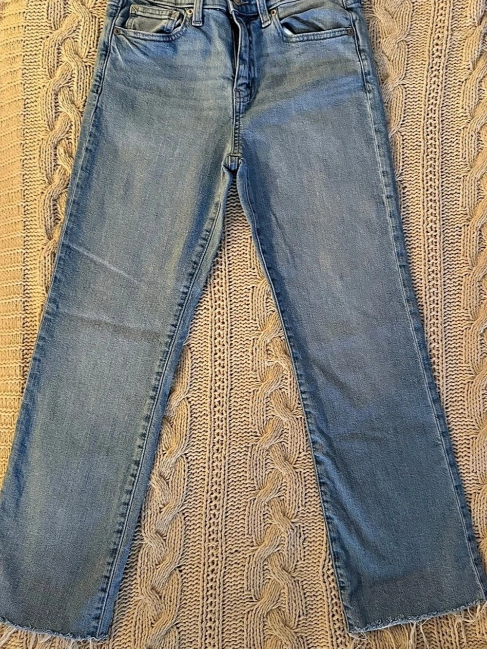 GAP Denim 1969 Kick Fit Straight Leg Jeans Blue Waist 27